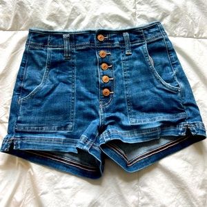 American eagle denim shorts